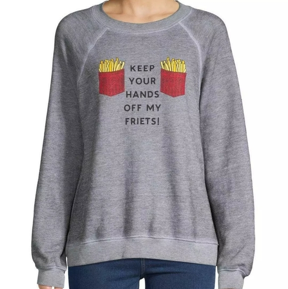Wildfox Tops - WILDFOX Keep Your Hands Off My Friets sweatshirt size small